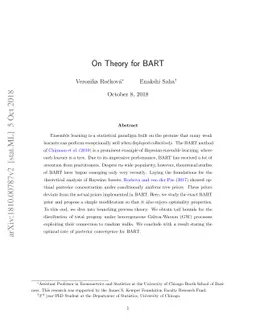 On Theory for BART