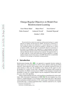 Omega-Regular Objectives in Model-Free Reinforcement Learning