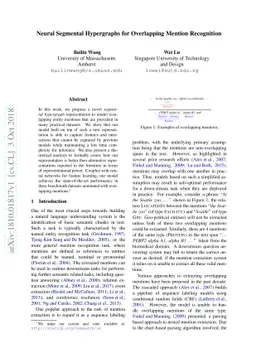 Neural Segmental Hypergraphs for Overlapping Mention Recognition