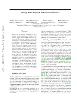 Doubly Semi-Implicit Variational Inference