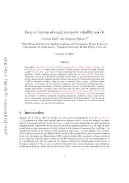 Deep calibration of rough stochastic volatility models