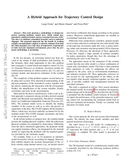 A Hybrid Approach for Trajectory Control Design