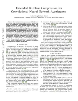 Extended Bit-Plane Compression for Convolutional Neural Network
  Accelerators