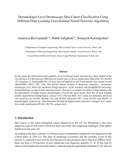 Dermatologist Level Dermoscopy Skin Cancer Classification Using
  Different Deep Learning Convolutional Neural Networks Algorithms