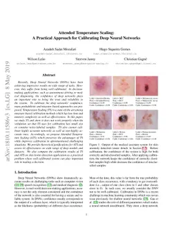 Attended Temperature Scaling: A Practical Approach for Calibrating Deep
  Neural Networks