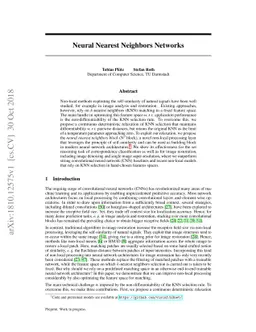 Neural Nearest Neighbors Networks