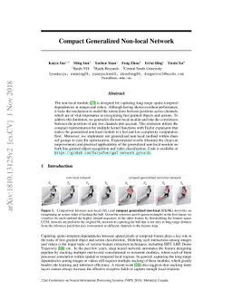 Compact Generalized Non-local Network