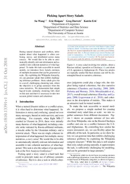 Picking Apart Story Salads