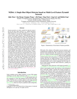M2Det: A Single-Shot Object Detector based on Multi-Level Feature
  Pyramid Network