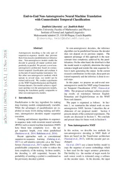End-to-End Non-Autoregressive Neural Machine Translation with
  Connectionist Temporal Classification