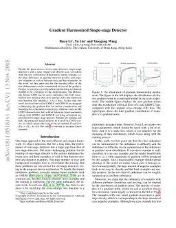 Gradient Harmonized Single-stage Detector
