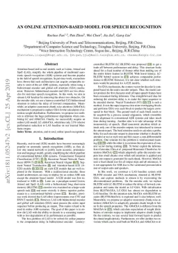 An Online Attention-based Model for Speech Recognition