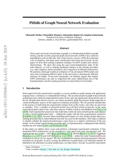 Pitfalls of Graph Neural Network Evaluation