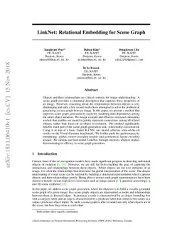 LinkNet: Relational Embedding for Scene Graph