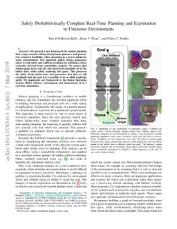 Safely Probabilistically Complete Real-Time Planning and Exploration in
  Unknown Environments