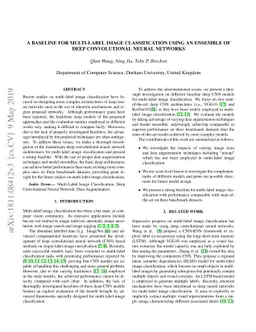 A Baseline for Multi-Label Image Classification Using An Ensemble of
  Deep Convolutional Neural Networks