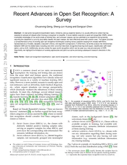 Recent Advances in Open Set Recognition: A Survey