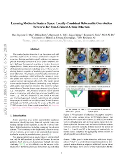 Learning Motion in Feature Space: Locally-Consistent Deformable
  Convolution Networks for Fine-Grained Action Detection
