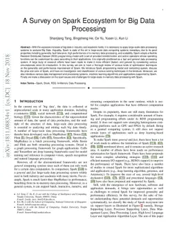 A Survey on Spark Ecosystem for Big Data Processing