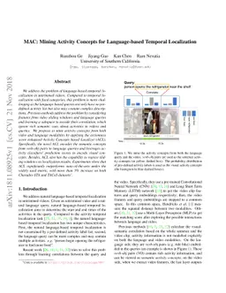 MAC: Mining Activity Concepts for Language-based Temporal Localization