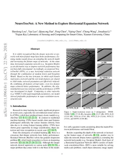 NeuroTreeNet: A New Method to Explore Horizontal Expansion Network