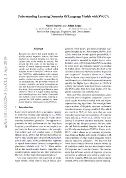 Understanding Learning Dynamics Of Language Models with SVCCA