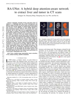 RA-UNet: A hybrid deep attention-aware network to extract liver and
  tumor in CT scans