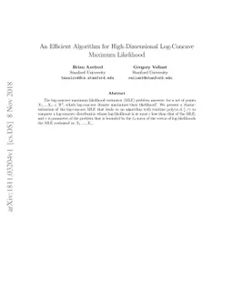An Efficient Algorithm for High-Dimensional Log-Concave Maximum
  Likelihood