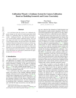 Calibration Wizard: A Guidance System for Camera Calibration Based on
  Modelling Geometric and Corner Uncertainty