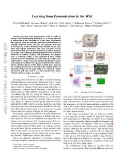 Learning from Demonstration in the Wild