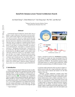 InstaNAS: Instance-aware Neural Architecture Search