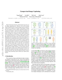 Unsupervised Image Captioning