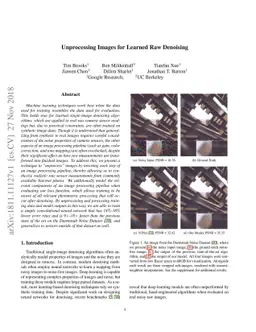 Unprocessing Images for Learned Raw Denoising
