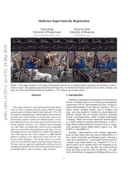 Multiview Supervision By Registration