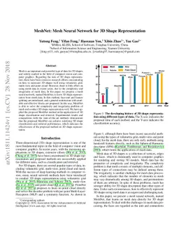 MeshNet: Mesh Neural Network for 3D Shape Representation