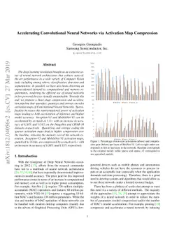 Accelerating Convolutional Neural Networks via Activation Map
  Compression