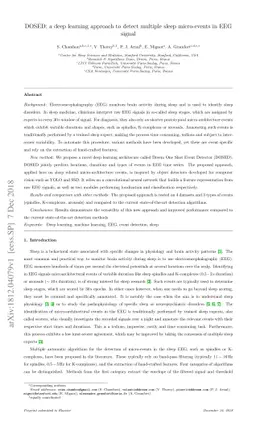 DOSED: a deep learning approach to detect multiple sleep micro-events in
  EEG signal
