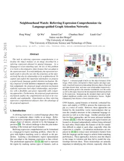 Neighbourhood Watch: Referring Expression Comprehension via
  Language-guided Graph Attention Networks