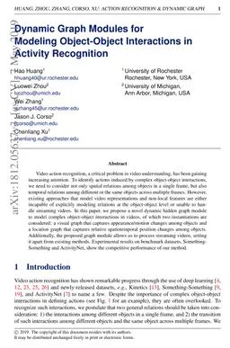 Dynamic Graph Modules for Modeling Object-Object Interactions in
  Activity Recognition