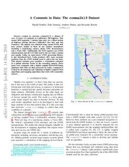 A Commute in Data: The comma2k19 Dataset