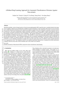 A Robust Deep Learning Approach for Automatic Classification of Seizures
  Against Non-seizures