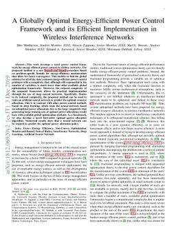 A Globally Optimal Energy-Efficient Power Control Framework and its
  Efficient Implementation in Wireless Interference Networks