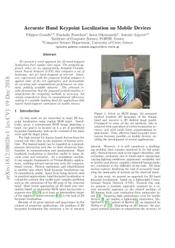 Accurate Hand Keypoint Localization on Mobile Devices