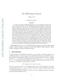 The FDR-Linking Theorem