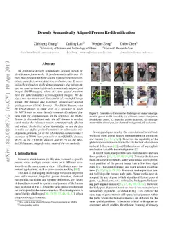 Densely Semantically Aligned Person Re-Identification