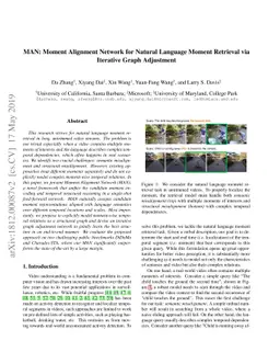 MAN: Moment Alignment Network for Natural Language Moment Retrieval via
  Iterative Graph Adjustment