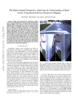 The Right (Angled) Perspective: Improving the Understanding of Road
  Scenes Using Boosted Inverse Perspective Mapping