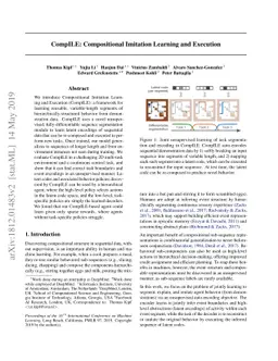 CompILE: Compositional Imitation Learning and Execution