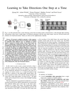 Learning to Take Directions One Step at a Time