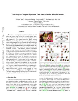 Learning to Compose Dynamic Tree Structures for Visual Contexts
